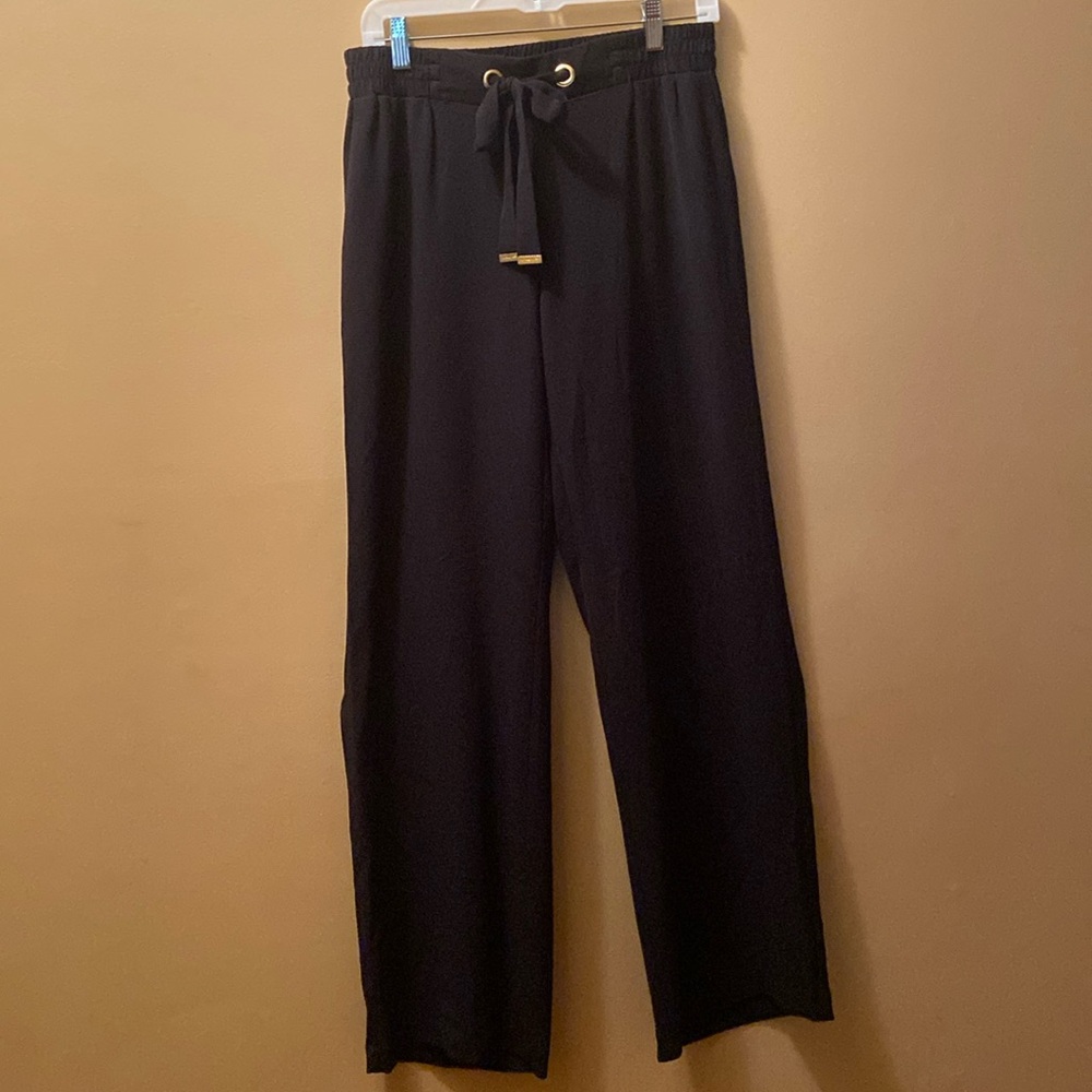 🩷Michael Kors ElasticDrawstring Waistband Wide leg pants perfect for summer Sz S